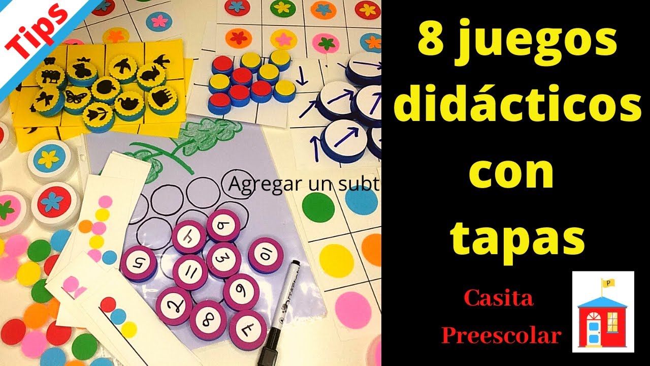 Watch 8 Juegos Didácticos con Tapas Now 8 Juegos Didácticos con Tapas