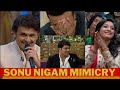 Sonu Nigam Mimicry Of Kailash Kher Adnan Sami Udit Narayan At The Kapil Sharma Show TKSS