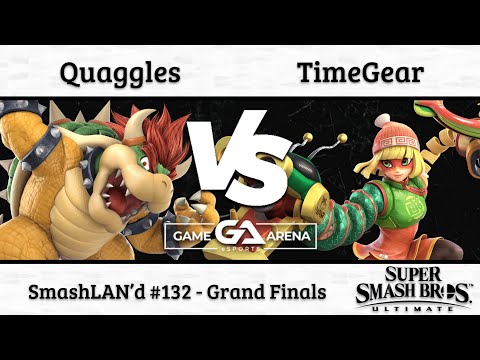 SmashLAN'd 132: Quaggles (Bowser) vs. TimeGear (Min Min) - Grand Finals