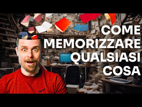 Come memorizzare VELOCEMENTE (3 tecniche infallibili)
