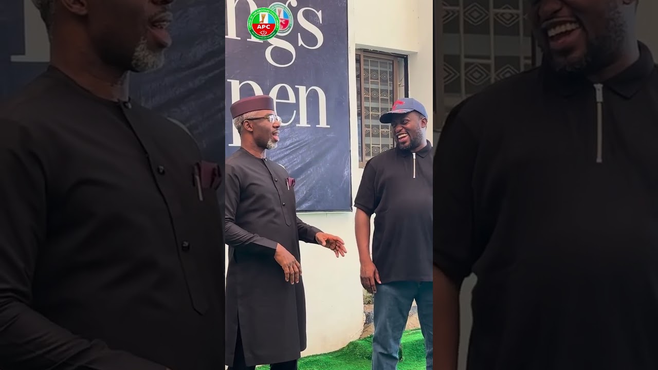 Mr Ugwumba Uche Nwosu at the Youth House, received by Hon. Dayo Israel