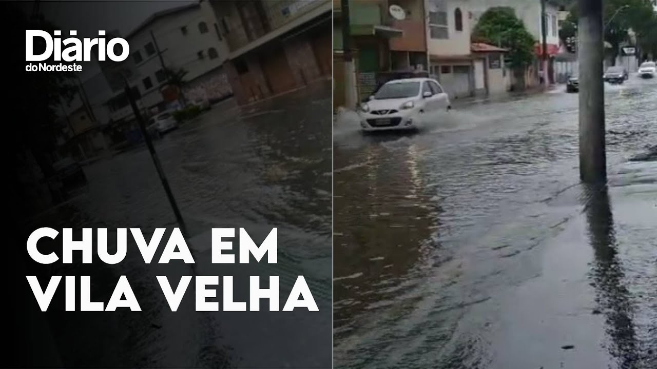 Imagem da notícia VÍDEO: Chuva provoca alagamentos em Vila Velha, no Espírito Santo