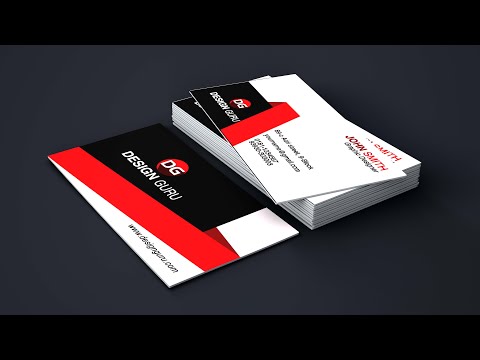 company visiting card design in Corel draw x7 business card design Graphic design 4u