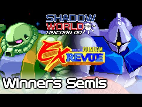 Cursetyl (Zaku/Guncannon) vs DoubleBear (Gyan) - Gundam EX Revue Winners Semis - Shadow World 100