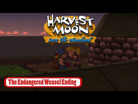 The Endangered Weasel Ending | Scene 3 - End | Harvest Moon: Save the Homeland (PS2)