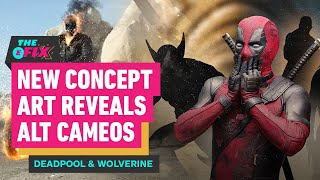 Deadpool & Wolverine Concept Art Reveals Alternate Cameos And Variants ...