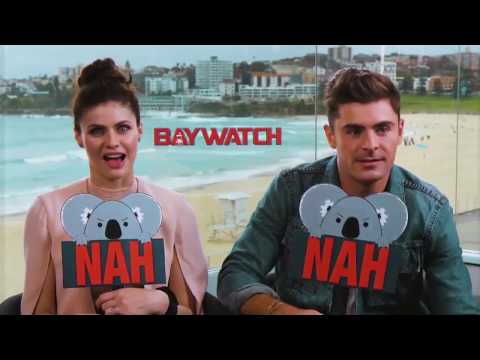 YEAH or NAH with Zac Efron & Alexandra Daddario from Baywatch