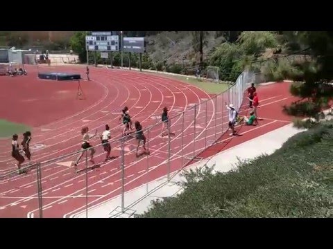 Kight High Girls 4x100 relay CIF prelims division 1  2016  48.65