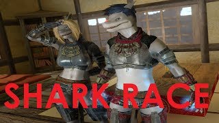 Skyrim Special Edition Mod Review Shark Race (UNP / CBBE)