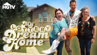 David is Wearing Boots and Going BIG in Texas - Full Episode Recap | Lottery Dream Home | HGTV