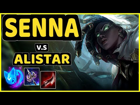KEITH (SENNA) vs ALISTAR - BOTTOM SUPPORT GAMEPLAY - NA Ranked DIAMOND