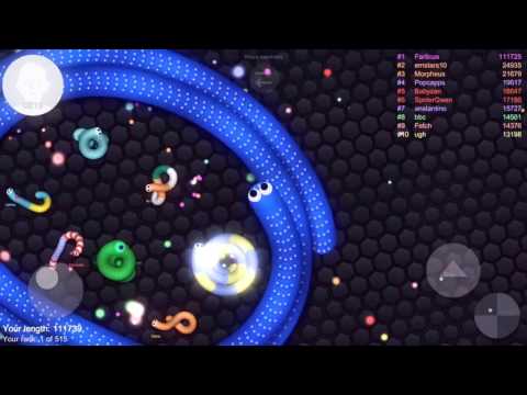 ***SLITHER.IO  WORLD RECORD NO MODS...