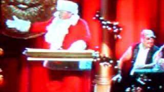 Santa defends himself from the roast.