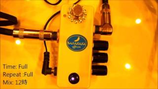 Video thumbnail for 【BANANANA effects】"WORMHOLE" Sensor Controlled Delay Pedal by BanananaEffects