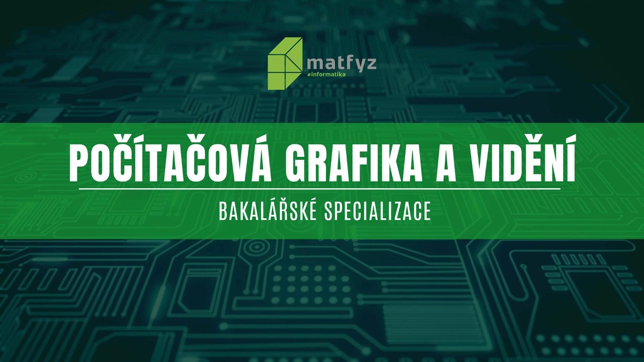 Počítačová grafika a vidění