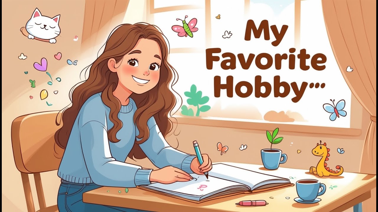 My Favorite Hobby | English Listening Practice (A2–B1)