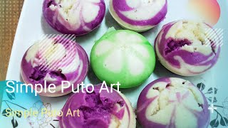 EASY PUTO RECIPE | How to make puto | Puto art