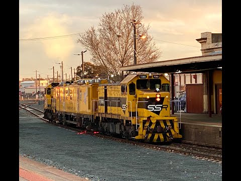 An inspection run and a V/line pass in Sunbury and Bendigo 6/8/22