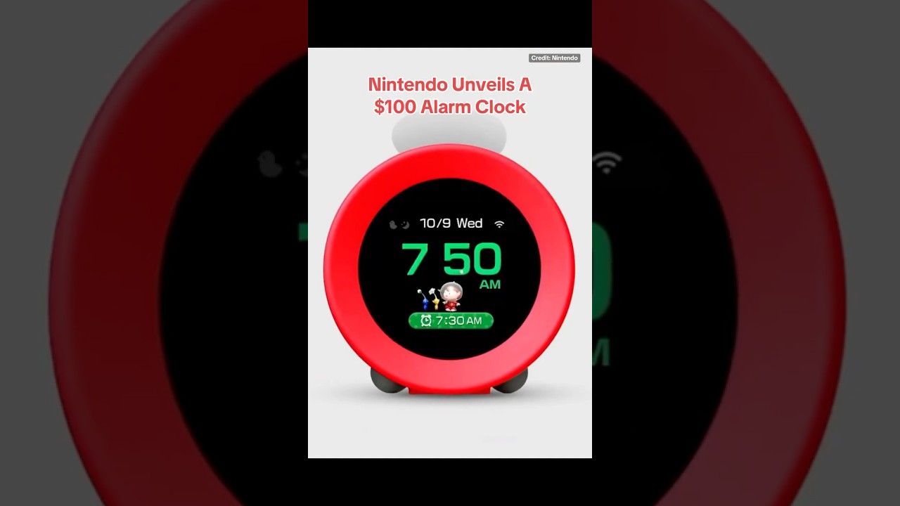 Sorry, It’s Not a Switch 2. Nintendo Unveils A $100 Alarm Clock