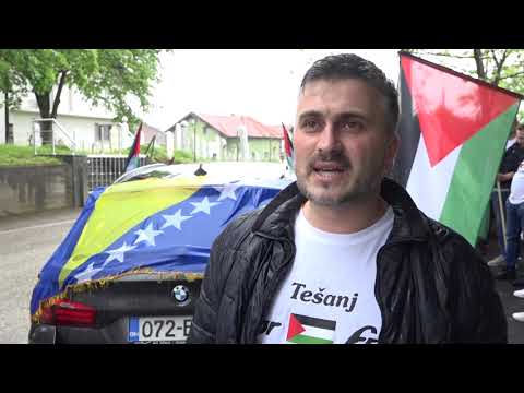 Tešanjska hronika 750 - Vožnja mira i podrške Palestini