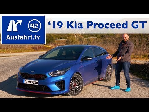 2019 KIA ProCeed 1.6T-GDI GT  - Kaufberatung, Test deutsch, Review, Fahrbericht - Ausfahrt.tv