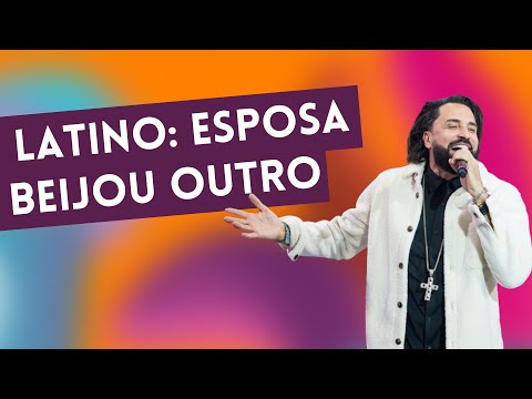 Latino foi surpreendido beijo da esposa em clipe: “Não sabia”