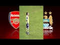 Santi Cazorla dance after passing to Olivier Giroud (City v.s Arsenal) 2-0