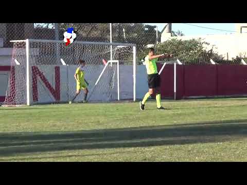 Agustín Chavez, ataja penal a Zahir Yunis. Parcial Unión 1 -  Colón 1, 5ta División liga santafesina