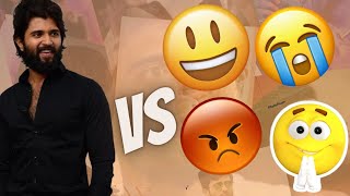 Rowdy Vijaydeverakonda Vs Emotional Emojis 😀😠😭🙏