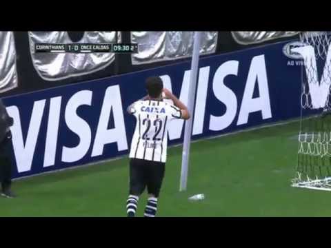 Corinthians 4 x 0 Once Caldas - Narração: Oscar Ulisses ( Rádio Globo ) 04/02/2015