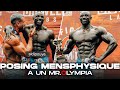 Posing MENS PHYSIQUE Mr Olympia | como posa un IFBB PRO | Mauro Fialho & Sidy Pouye