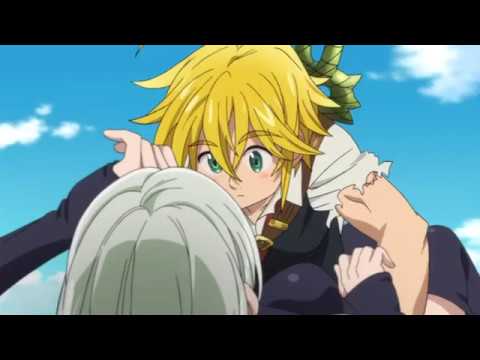 Meliodas se apresenta a Elizabeth