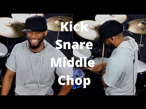 DrumFillFriday - S4 - Episode 6 - Kick/Snare "Middle Chop" Concept