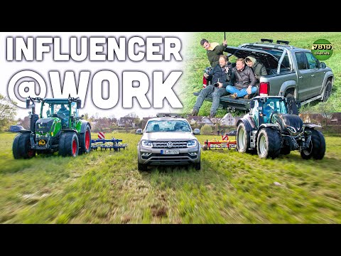 Traction Bootcamp 2023 für Grünlandpfege! Agrar-Influencer bei der “Arbeit”😂🙈