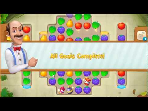 Gardenscapes LEVEL 1857! NO BOOSTERS USED!