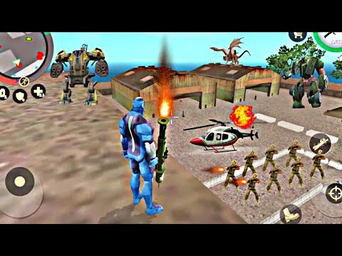 Rope Hero Big Fight With Police || Rope Hero Vice Town 2021