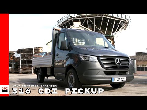 Mercedes Sprinter 316 CDI Pickup Truck