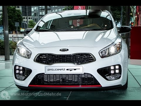 Kia pro_cee'd GT (2013) - Fahrimpressionen Frankfurt / Taunus