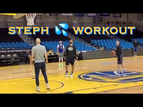 ?斯蒂芬-庫裡被拍到連續29中14(!)從角逐中濺起的水花+聖克魯斯的更多。 (? Stephen Curry filmed splashing 14 of 29 in a row (!) from the corner + MORE from Santa Cruz)