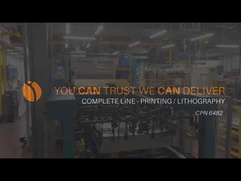 Video - KBA 2-colour printing line with Mailander 469 coater and LTG tunnel-oven