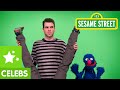 Sesame Street Grover And Zachary Quinto Are Flexible
