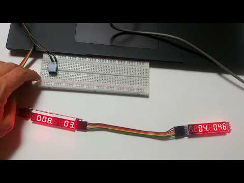 Mackie Control MTC SPP display (arduino micro)