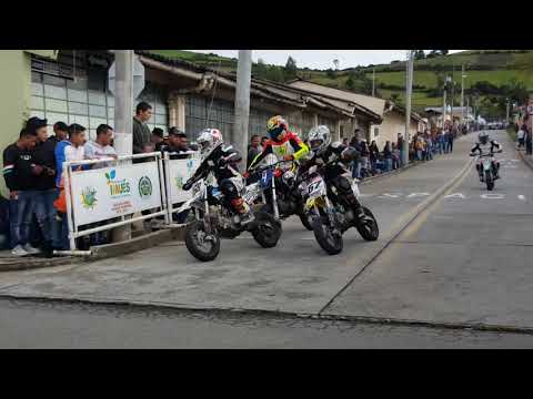 Categoría YCF élite, valida de moto velocidad Imués-Nariño(colombia)