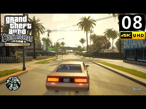 GTA San Andreas Definitive Edition Gameplay Walkthrough Part 8 - PC 4K 60FPS No Commentary