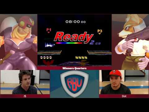 ABU 17: J$ (Falcon) vs. Dot (Fox) -  SSBM Singles Winners Quarters