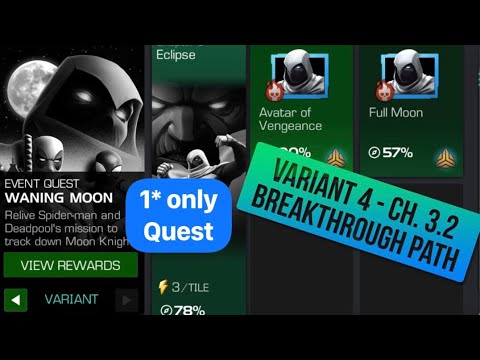 Variant #4 Ch. 3.2 - vs Juggernaut, Carnage, Vision, Symbiote Supreme, Namor, Mordo, Moon Knight