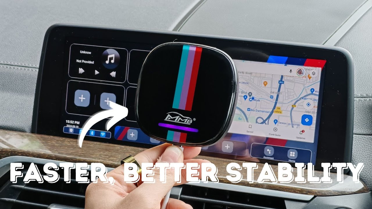 The Upgraded NEW MMB CarPlay Box for BMW