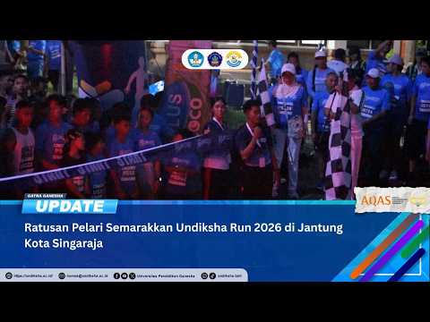 Hundreds of Runners Enliven the 2026 Undiksha Run in the Heart of Singaraja City