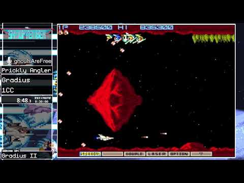 RGLtv Shmuptember 2023 - (064) Gradius (1CC) by Prickly Angler