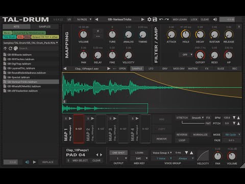 Free Download TAL-Drum v2.2.0 U2B macOS-MORiA